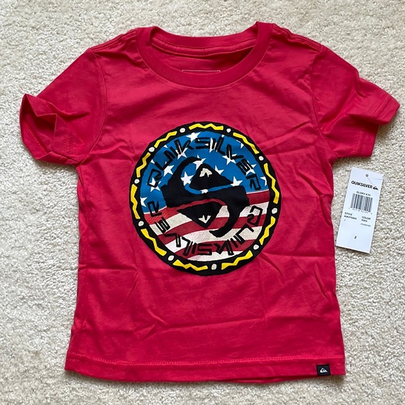 Quiksilver NWT toddler boy size 2T tee shirt bundle (3 tees). - Picture 3 of 4